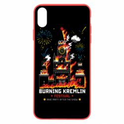 Чохол для iPhone X/Xs Фестиваль палаючого Кремля - PrintSalon