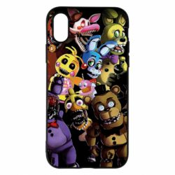 Чохол для iPhone X/Xs FNAF Animatronics - PrintSalon