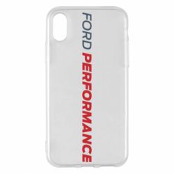 Чехол для iPhone X/Xs Ford Performance - PrintSalon