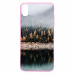 Чехол для iPhone X/Xs Forest by the lake