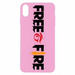 Чохол для iPhone X/Xs Free fire and logo Garena - PrintSalon