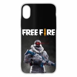 Чохол для iPhone X/Xs Free Fire Winter Warrior - PrintSalon