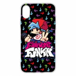 Чехол для iPhone X/Xs Friday Night Funkin Arrows