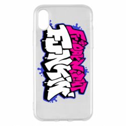Чехол для iPhone X/Xs Friday Night Funkin Logo - PrintSalon