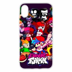 Чехол для iPhone X/Xs Friday_Night_Funkin