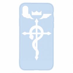 Чехол для iPhone X/Xs Fullmetal Alchemist Flamel - PrintSalon