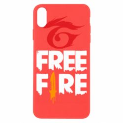 Чохол для iPhone X/Xs Garena and Free Fire logo - PrintSalon