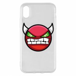 Чохол для iPhone X/Xs Geometry Dash Demon - PrintSalon