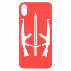 Чохол для iPhone X/Xs Герб добровольчих батальйонів - PrintSalon