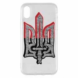 Чохол для iPhone X/Xs Герб Украина - PrintSalon