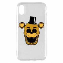 Чехол для iPhone X/Xs Голова Фнафа - PrintSalon