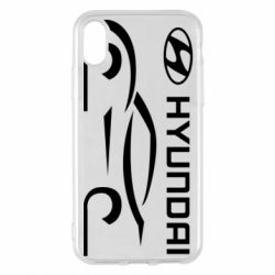 Чехол для iPhone X/Xs Хендай - PrintSalon