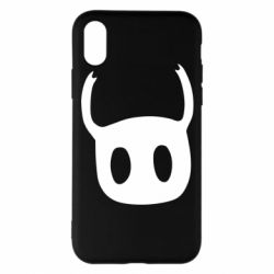 Чехол для iPhone X/Xs Hollow Knight Mask - PrintSalon