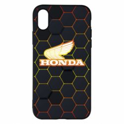 Чохол для iPhone X/Xs Honda color logo - PrintSalon