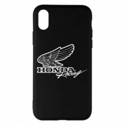 Чехол для iPhone X/Xs Honda Racing art - PrintSalon