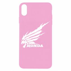 Чехол для iPhone X/Xs Honda skull - PrintSalon