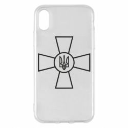 Чехол для iPhone X/Xs Хрест ЗСУ - PrintSalon