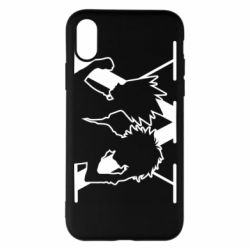 Чохол для iPhone X/Xs Hunter X Hunter Line Art - PrintSalon