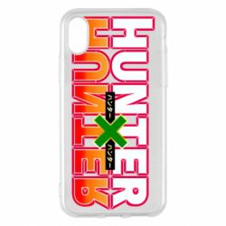 Чехол для iPhone X/Xs Hunter x Hunter logo - PrintSalon