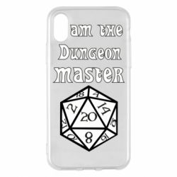 Чехол для iPhone X/Xs I am the dungeon master - PrintSalon