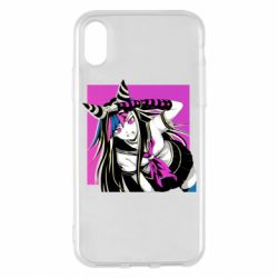 Чехол для iPhone X/Xs Ибуки Миода глитч - PrintSalon