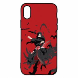 Чохол для iPhone X/Xs Itachi Uchiha with crows - PrintSalon