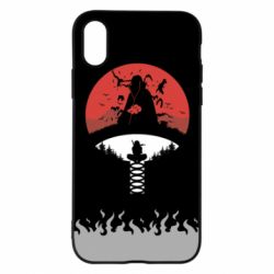 Чехол для iPhone X/Xs Itachi - PrintSalon