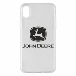 Чохол для iPhone X/Xs John Deere color logo - PrintSalon