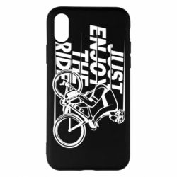 Чехол для iPhone X/Xs Just enjoy the ride