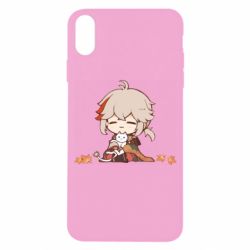 Чохол для iPhone X/Xs Кадзуха з котом - PrintSalon