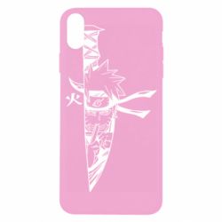 Чохол для iPhone X/Xs Kakashi knife - PrintSalon
