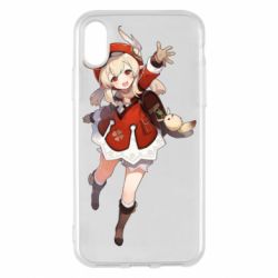 Чехол для iPhone X/Xs Klee Genshin Impact - PrintSalon