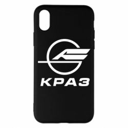 Чехол для iPhone X/Xs КРаЗ лого - PrintSalon