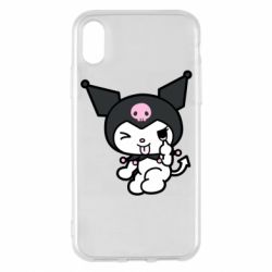 Чехол для iPhone X/Xs Kuromi hello kitty - PrintSalon