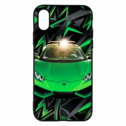Чехол для iPhone X/Xs Lamborghini Huracan - PrintSalon