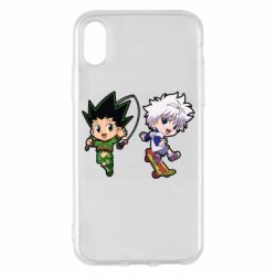 Чехол для iPhone X/Xs Little Hunter x Hunter - PrintSalon