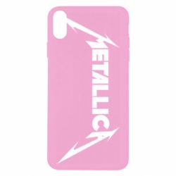 Чехол для iPhone X/Xs Logo Metallica - PrintSalon