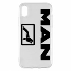 Чехол для iPhone X/Xs MAN - PrintSalon