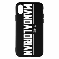 Чохол для iPhone X/Xs Mandalorian logo - PrintSalon
