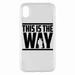 Чохол для iPhone X/Xs Mandalorian This Is The Way - PrintSalon