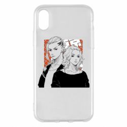 Чехол для iPhone X/Xs Manjiro And Draken - PrintSalon