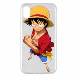 Чехол для iPhone X/Xs Манки Д. Луффи - PrintSalon