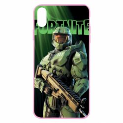 Чехол для iPhone X/Xs Master Chief Fortnite