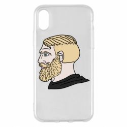 Чехол для iPhone X/Xs Meme Man Nordic Gamer - PrintSalon