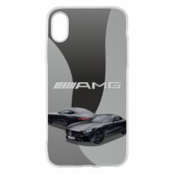 Чехол для iPhone X/Xs Mercedes GT 1039 - PrintSalon