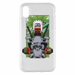 Чохол для iPhone X/Xs Modern art  Jiraiya - PrintSalon