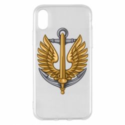 Чехол для iPhone X/Xs Морская Пехота Украины - PrintSalon