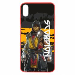 Чехол для iPhone X/Xs Mortal Kombat-Scorpion