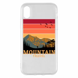 Чехол для iPhone X/Xs Mountain travel - PrintSalon