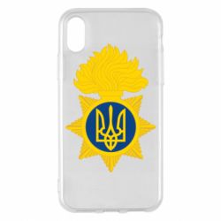 Чехол для iPhone X/Xs Національна гвардія України - PrintSalon